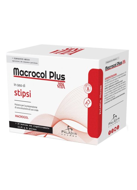 SANAVITA MACROCOL PLUS 20BUST