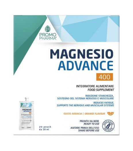 MAGNESIO ADVANCE 400 20POUCH