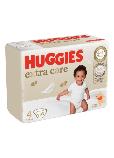 HUGGIES EXTRA CARE GR 4 33PZ