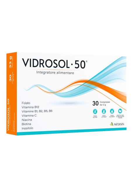 VIDROSOL 50 30CPR