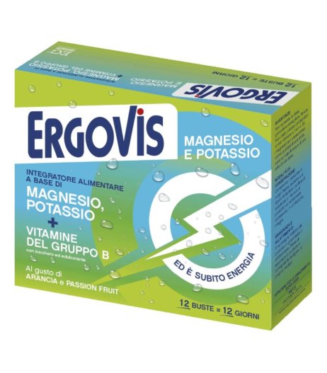 ERGOVIS MG+K VIT B C/ZUC12BUST