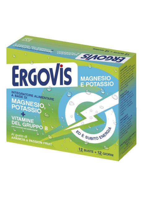 ERGOVIS MG+K VIT B C/ZUC12BUST