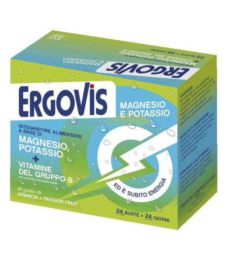 ERGOVIS MG+K VIT B C/ZUC24BUST