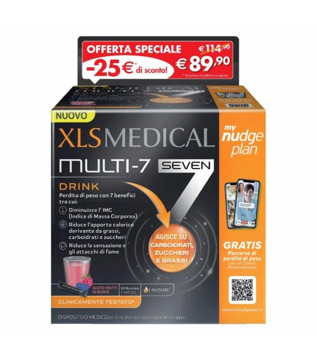 XLS MEDICAL MULTI 7 60STICK TP