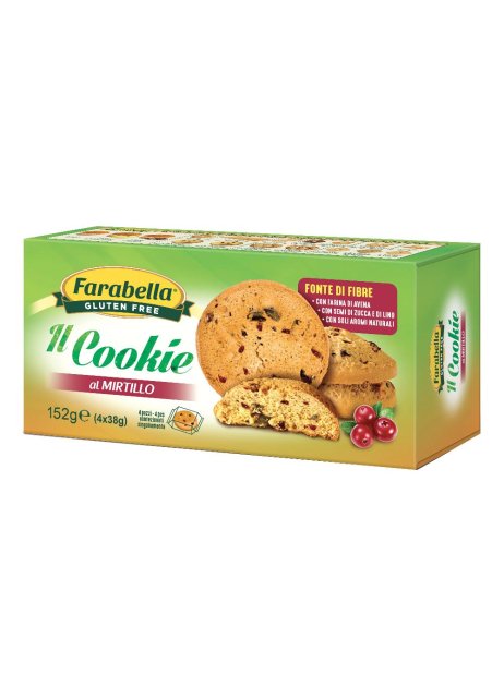 FARABELLA Cookie Mirtillo 152g