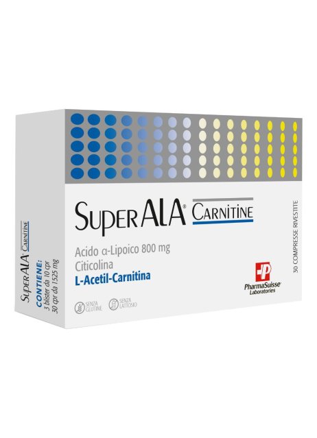 SUPERALA Carnitine 30 Cpr