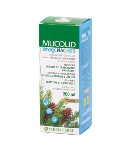 MUCOLID BRONC NAC 600 200ML