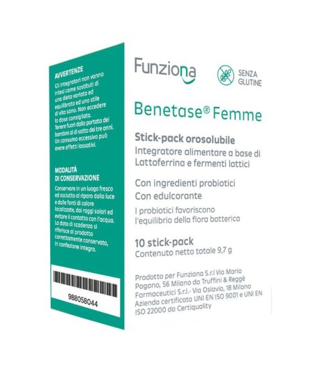 BENETASE FEMME 10STICK PACK