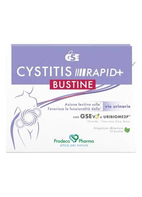 GSE CYSTITIS RAPID+ 10BUST