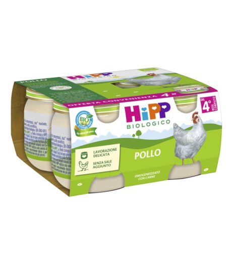 HIPP BIO OMOG POLLO 4X80G