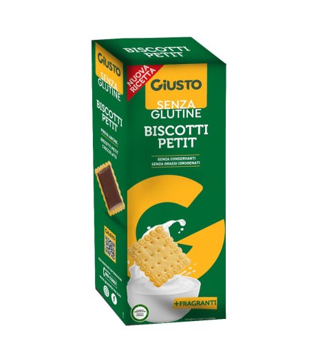 GIUSTO S/G BISCOTTI PETIT 175G