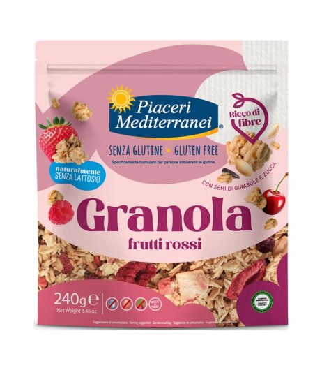 PIACERI MEDIT GRANOLA FRUT RO