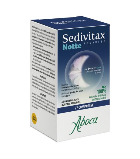 SEDIVITAX NOTTE ADVANCED 27CPR