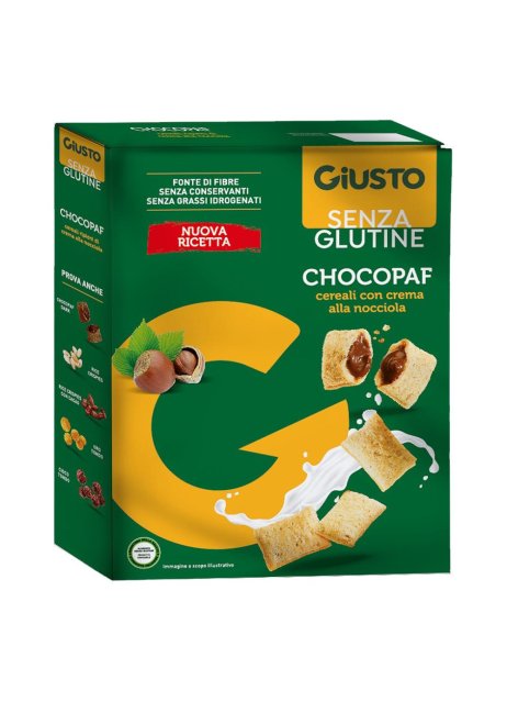 GIUSTO S/G CHOCOPAF 250g