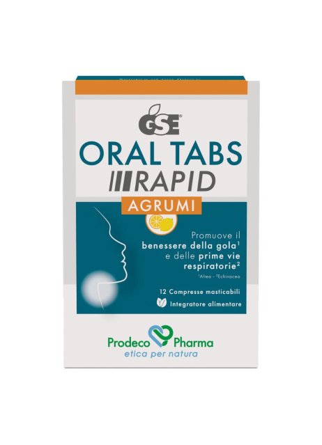 GSE ORAL TABS RAPID AGRUM12CPR