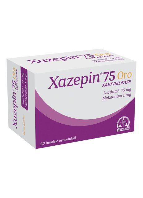 XAZEPIN 75 ORO FAST REL 20BUST