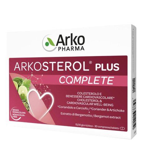 ARKOSTEROL PLUS COMPLETE 30CPR