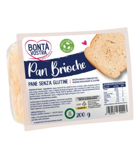 BONTA'VOSTRA Pane Brioche 200g