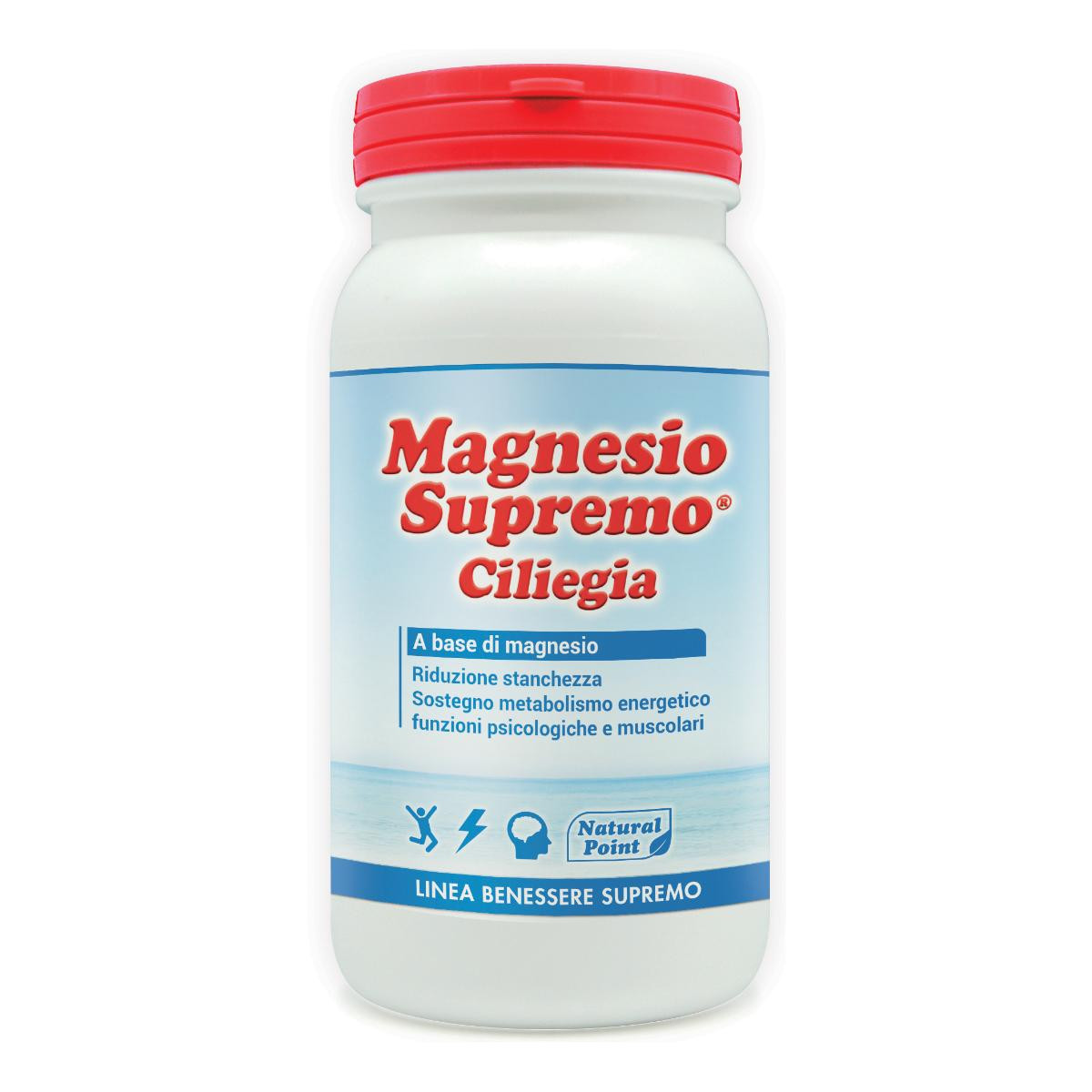 Magnesio Supremo Integratore Alimentare Gusto Ciliegia, 150g